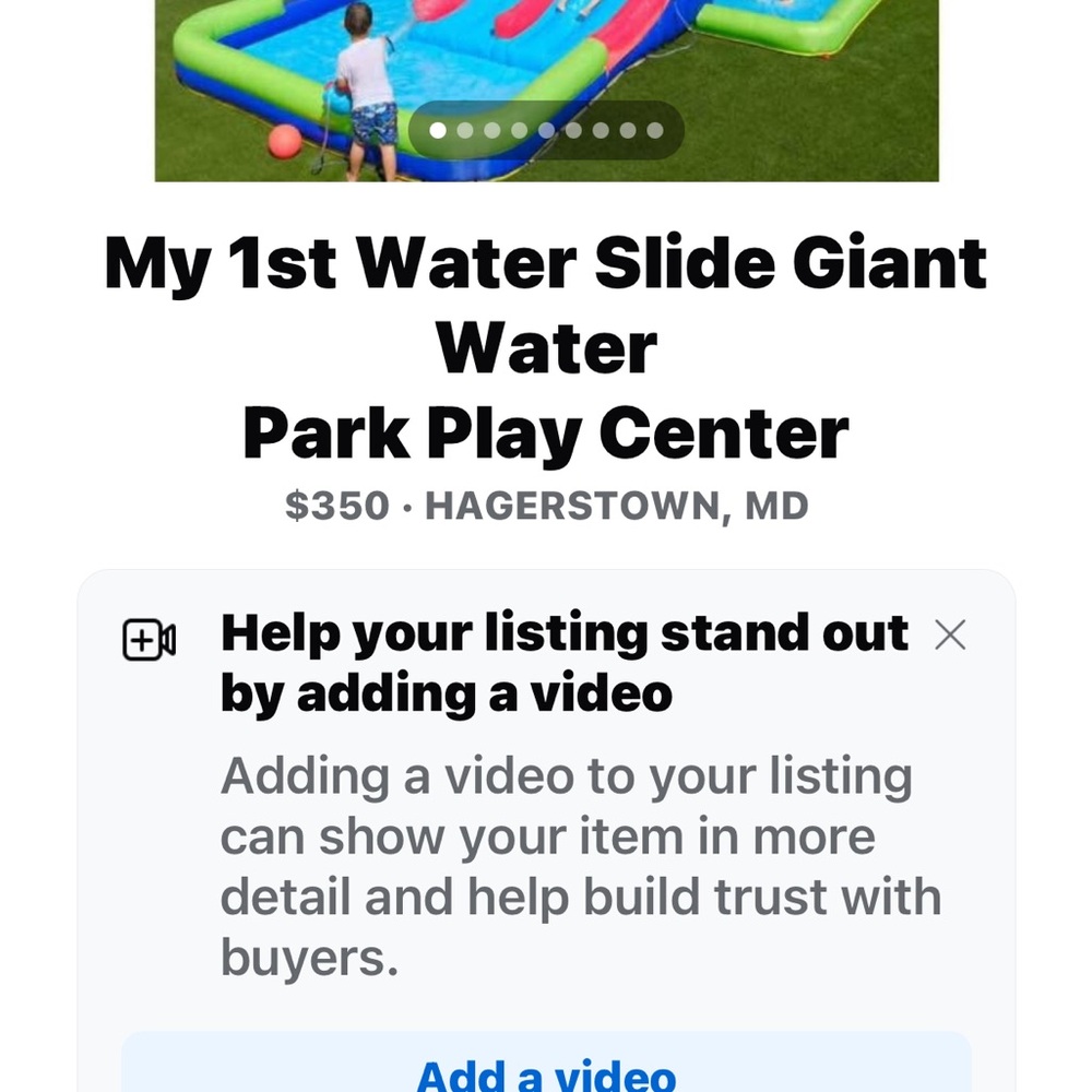 Colorful Inflatable Water Slide - Picture 3 of 3